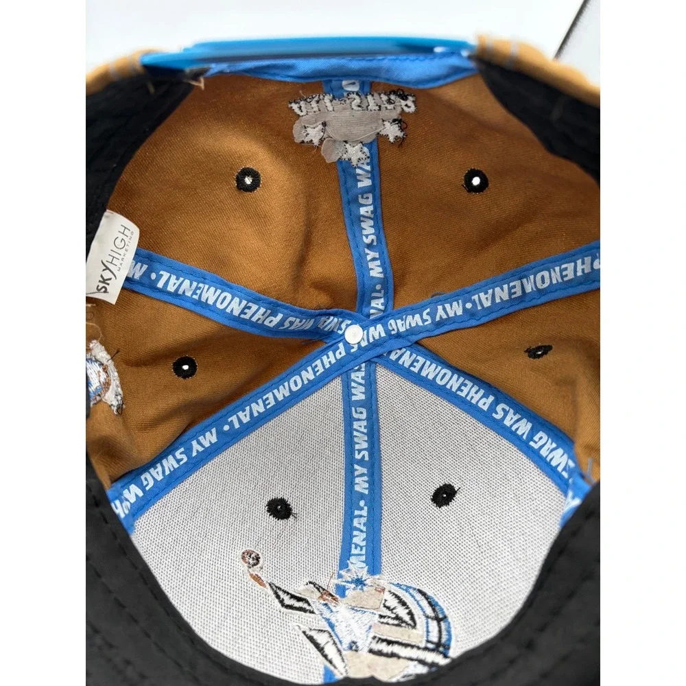 Sky High Marketing Washington Wizards Snapback Hat Men OSFA Brown Gilbert Arenas